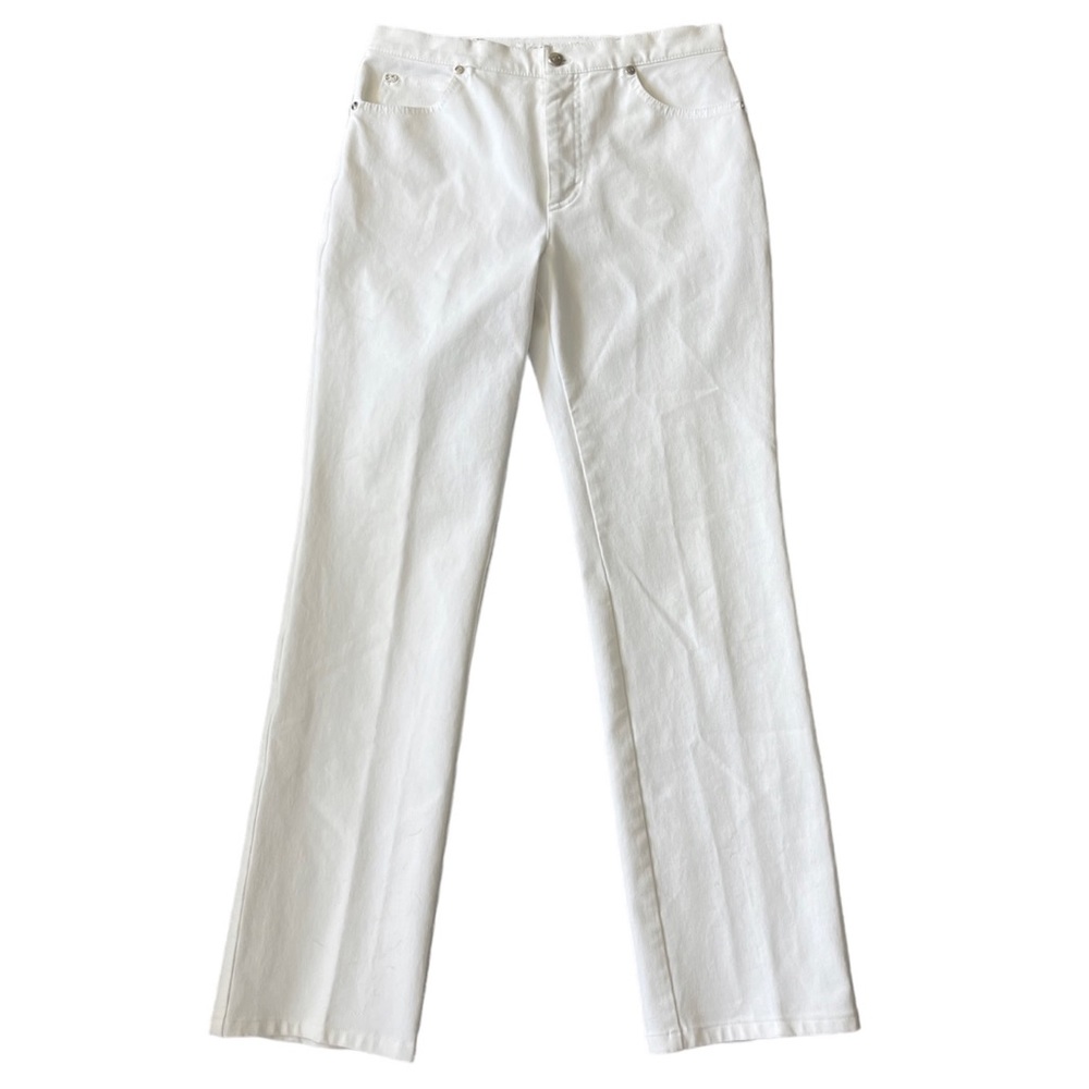 Escada High Waisted Straight Leg Jeans Sz 6